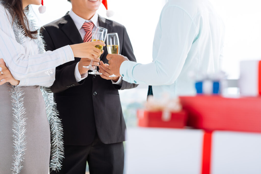 When is a work Christmas party not a work Christmas party?  When it moves on to the local Hilton hotel bar to drink Boddingtons until 3 am, according to the High Court